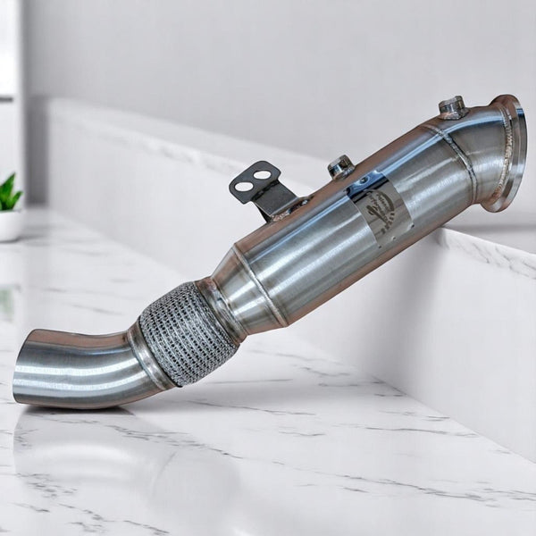 4.5" B58 Downpipe For Supra 3.0T & BMW M340i, M440i, M240i, 340i, 440i, 540i, 640i, 740i, X3, X4, X5 - ModMyEuro