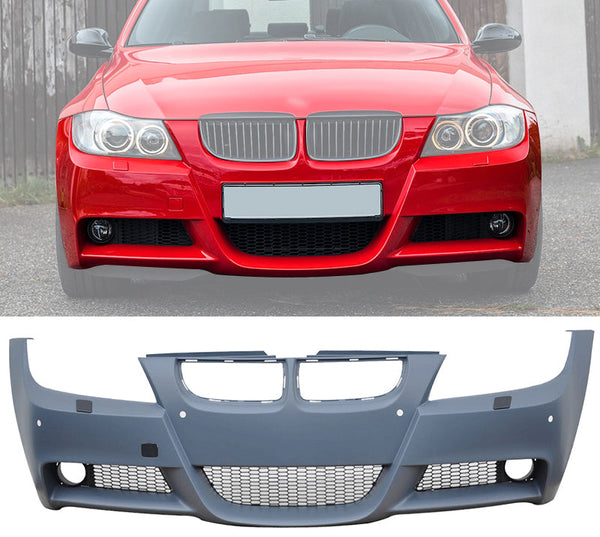 2006-2008 BMW E90 3-Series Pre-LCI Sedan M-Tech Style Front Bumper Conversion Kit - ModMyEuro