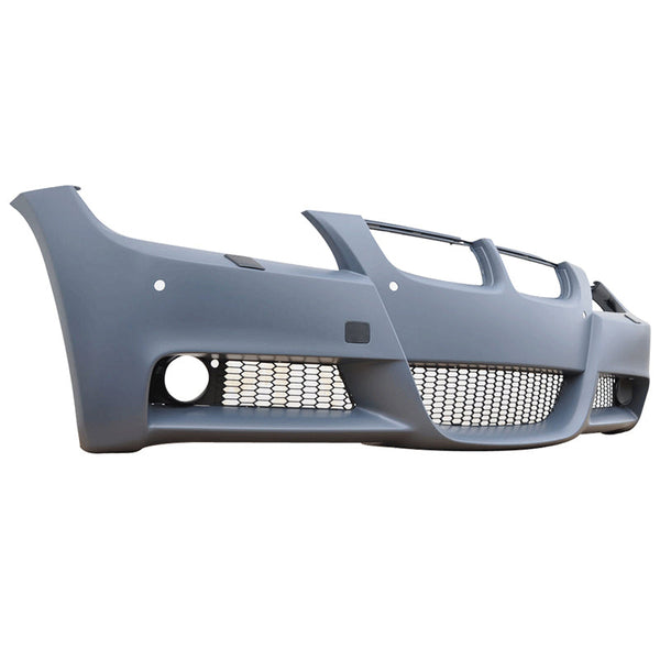 Fits 06-08 BMW E90 3-Series Pre-LCI M-Tech Style Front Bumper Cover Conversion