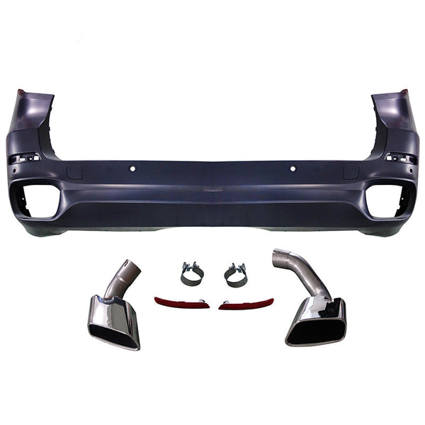 Fits 14-18 BMW F15 X5 Full Front + Rear Bumper Cover Conversion Replacement PP