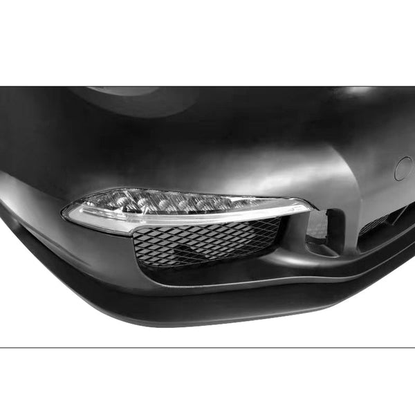 Fits 05-12 Porsche Carrera 911 997 to 991 GT3 RS Style Front Bumper Cover w/ DRL