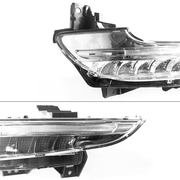 Fits 05-12 Porsche Carrera 911 997 to 991 GT3 RS Style Front Bumper Cover w/ DRL