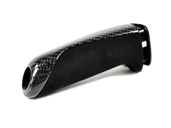 AutoTecknic f chassis carbon alcantara e brake handle - iND Distribution