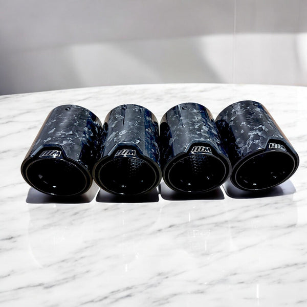 BMW F90 M5 Exhaust Tips - Premium Carbon Fiber | Palenon Performance - ModMyEuro