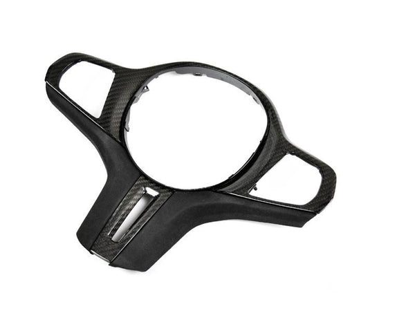 AutoTecknic G14 / G15 / G16 8-Series M-Sport - Carbon Alcantara Steering Wheel Trim