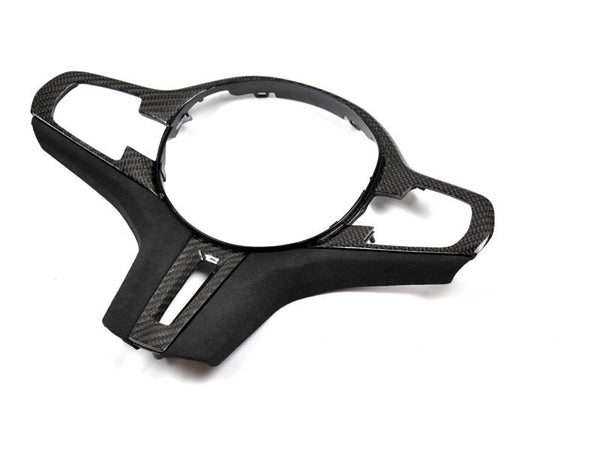 AutoTecknic g11 g12 7 series carbon alcantara steering wheel trim - iND Distribution