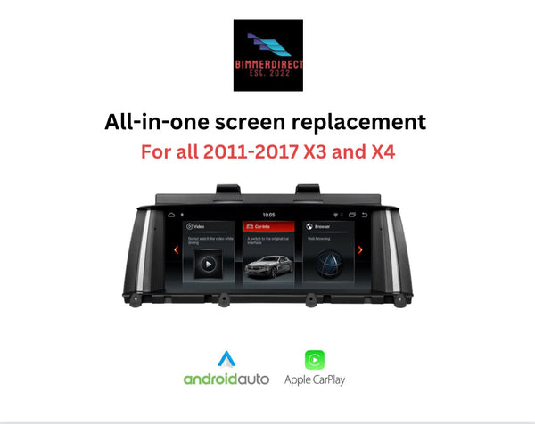 BMW X3 / X4 (F25 & F26) CarPlay and Android Auto Kit - ModMyEuro