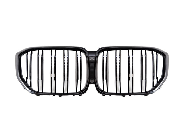 AutoTecknic G05 X5 Pre-LCI Dual-Slat Front Grille - Gloss Black