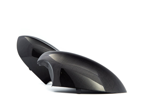 AutoTecknic E9X M3 / E82 1M Dry Carbon Mirror Covers - Version 2