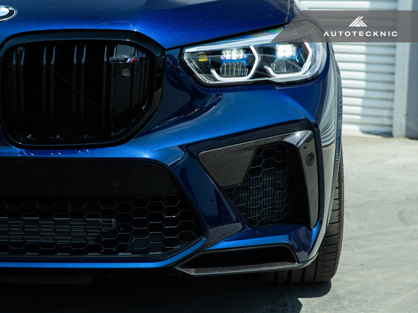 AutoTecknic F95 Pre-LCI X5M Dry Carbon Bumper Trim Set