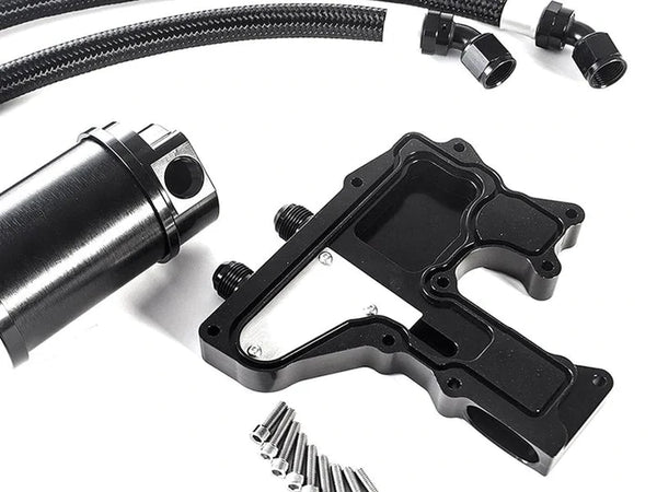 Integrated Engineering Recirculating Catch Can Kit - MK5/MK6 2.0T TSI