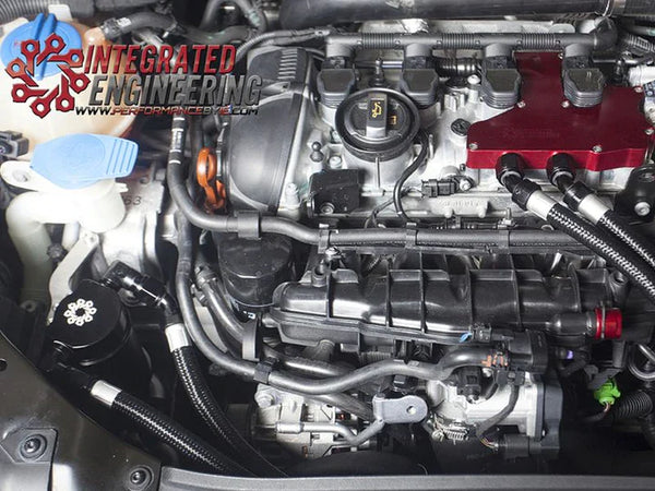 Integrated Engineering Recirculating Catch Can Kit - MK5/MK6 2.0T TSI
