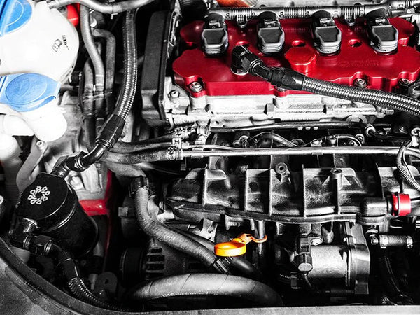 Integrated Engineering Recirculating Catch Can Kit For IE Billet Valve Cover - MK5/MK6 Golf R & 8J TTS