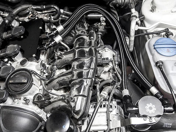 Integrated Engineering Recirculating Catch Can Kit - B8 A4 2.0T TSI