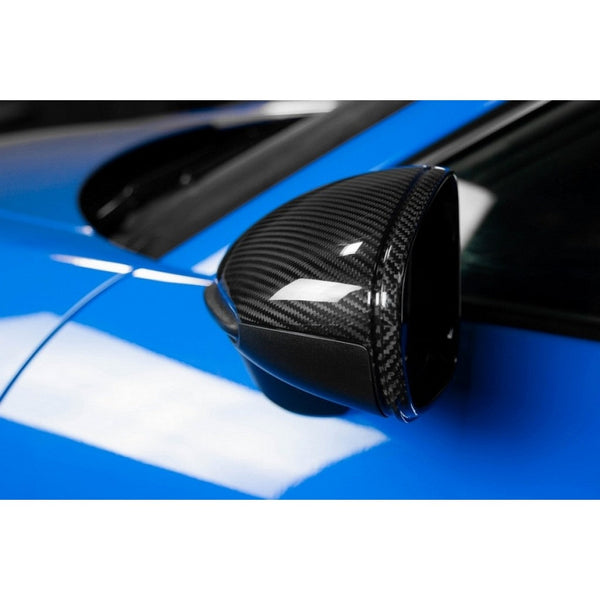 2019-2023 Porsche 911 (992) Carbon Fiber Mirror Covers (Pair) - ModMyEuro
