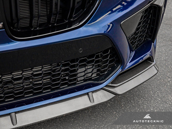 AutoTecknic F95 X5M Pre-LCI Carbon Front Lip Set