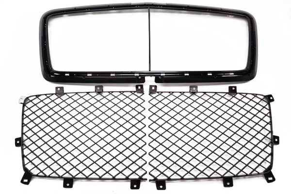 Bentley Bentayga front black grille inserts + trim #2027
