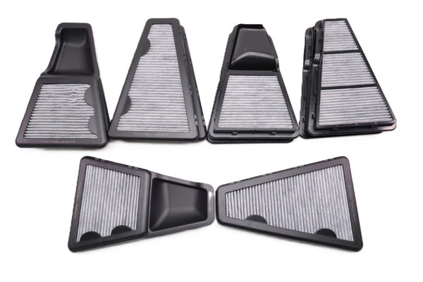 Bentley Continental GT GTC Flying Spur cabin carbon pollen air filters 5 sets #2163