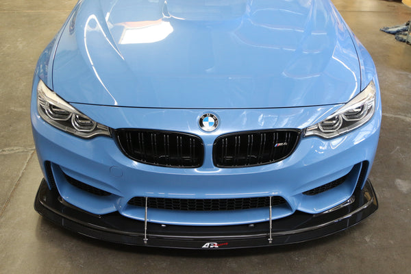 2015-2020 BMW F80 M3/ F82 M4 Carbon Fiber Front Wind Splitter w/ APR Lip - ModMyEuro