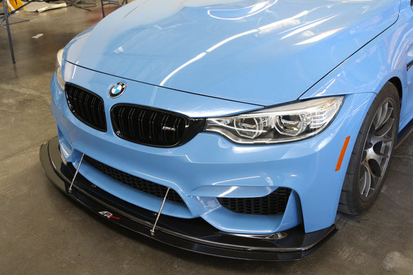 2015-2020 BMW F80 M3/ F82 M4 Carbon Fiber Front Wind Splitter w/ APR Lip - ModMyEuro