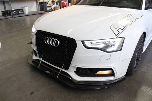 2009-2012 Audi S5 Carbon Fiber Front Wind Splitter - ModMyEuro