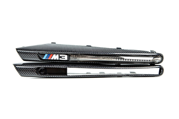AutoTecknic E9X M3 Carbon Fiber Side Marker Set