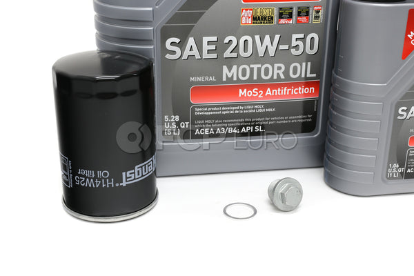 Porsche 944 Engine Oil Change Kit (20W-50) - Liqui Moly - ModMyEuro