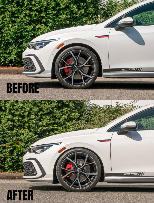 CTS Turbo Lowering Springs - MK8 GTI