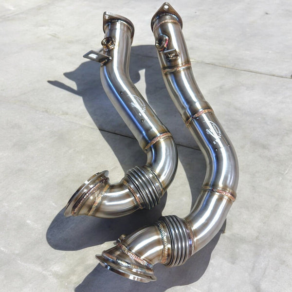 2007-2013 N54 Racing Downpipes For BMW 1M/ 135i/ 335i/ 335is/ 335Xi - Palenon Performance - ModMyEuro