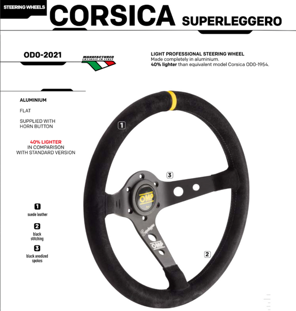 OMP-Corsica-Superleggero-Steering-Wheel-Sale-Black-discount-offer-low-price-cheap-value-compare-image