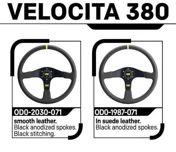 OMP Velocita 380 Steering Wheel - ModMyEuro