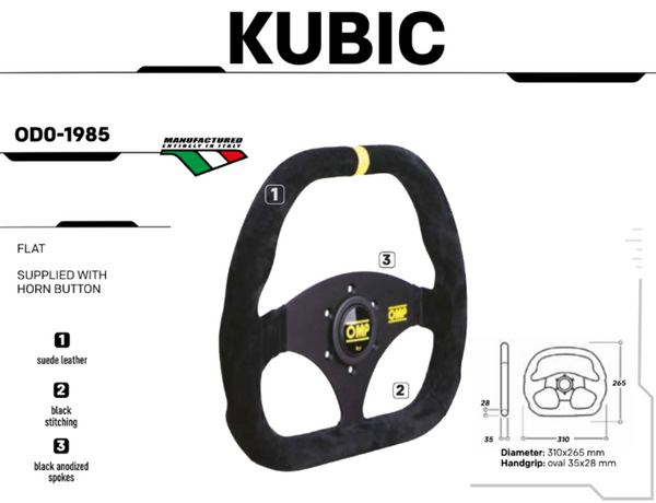 OMP Kubic Steering Wheel - ModMyEuro
