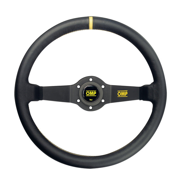 OMP Rally Black Leather with Yellow Stitching Black Leather with Yellow Stitching discount-offer-low-price-cheap-value-compare-Image