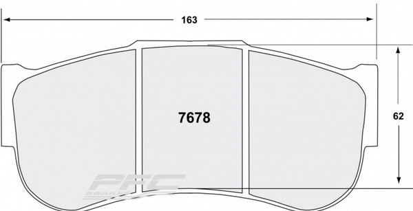 Performance Friction PFC Brake Pads 7678.xx.30.44 Product Image