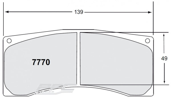 Performance Friction PFC Brake Pads 7770.XX.XX.44 Product Image