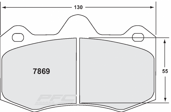 Performance Friction PFC Brake Pads 7869.332.17.44 Product Image