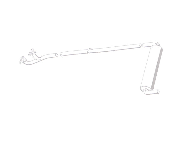 Mercedes 300 SL Coupe OR Roadster (W198) Stainless Steel Exhaust (1954-63)