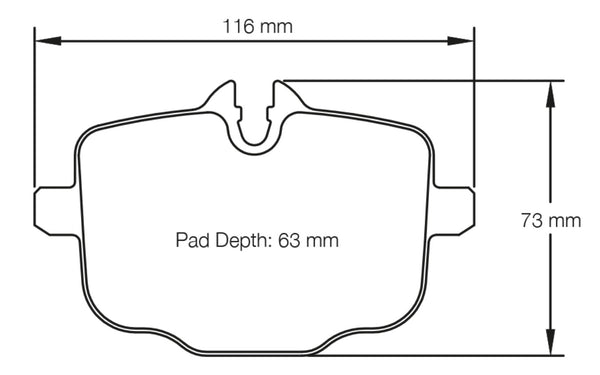 Race Technologies RE10 Brake Pad - 2427.18.RE10 (Rear) - ModMyEuro