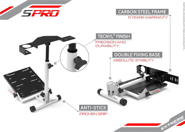 WHEEL STAND WHITE EDITION SPRO
