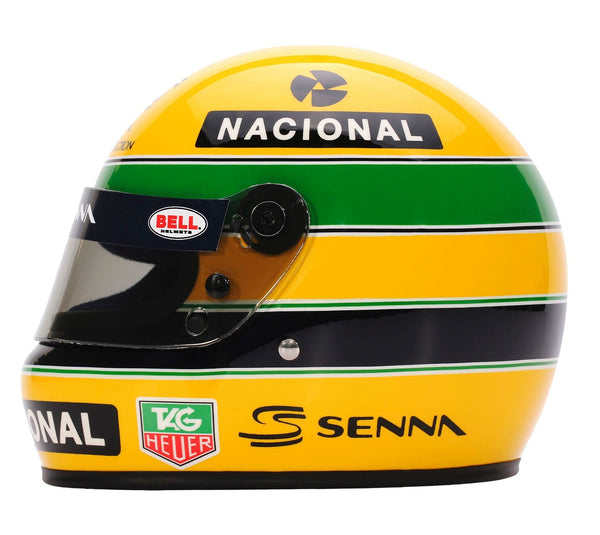 Bell 2024 Ayrton Senna 30 Year Legacy 1:2 Mini Helmet - ModMyEuro