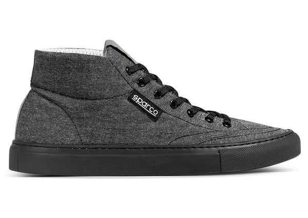 Sparco Futura shoes with fireproof Nomex fabric, designed for professional racers seeking the ultimate in safety and style.