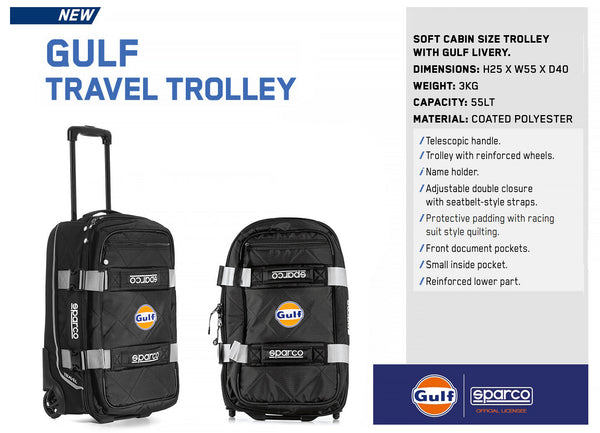Sparco Gulf Travel Roller Bag - ModMyEuro