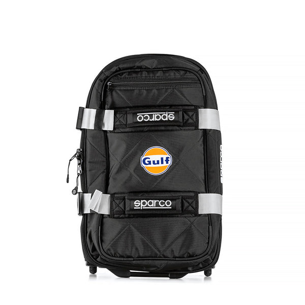 Iconic Gulf Racing Livery on the Sparco Travel Gear Bag