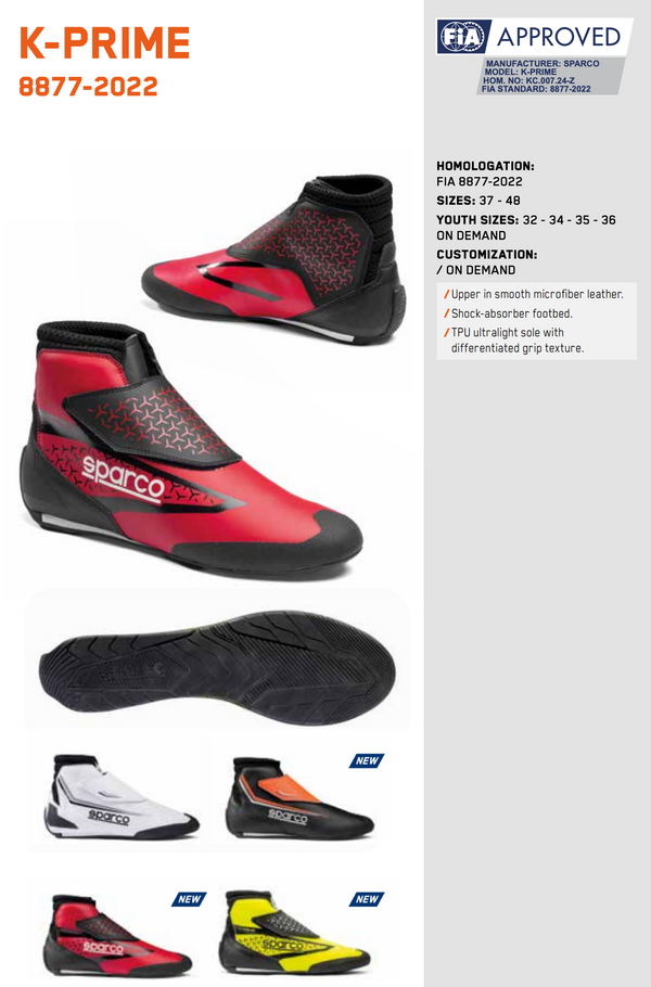 Sparco-Prime-K-kart-Race-Shoe-sale-discount-best-deal-low-price-deal-Sale-Image