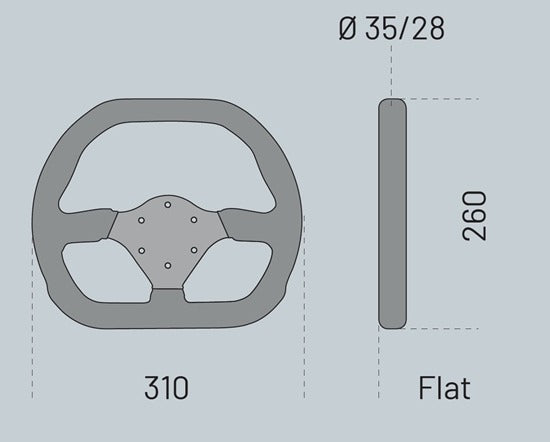 Sparco Competition P 310 Steering Wheel - ModMyEuro