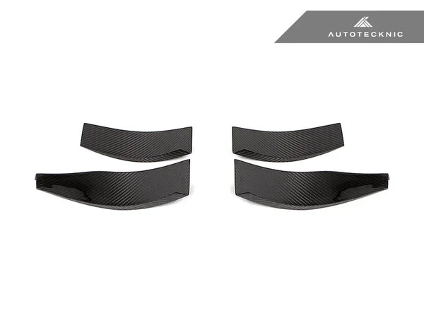 AutoTecknic G8X M3 / M4 Dry Carbon GT4 Bumper Canard Set