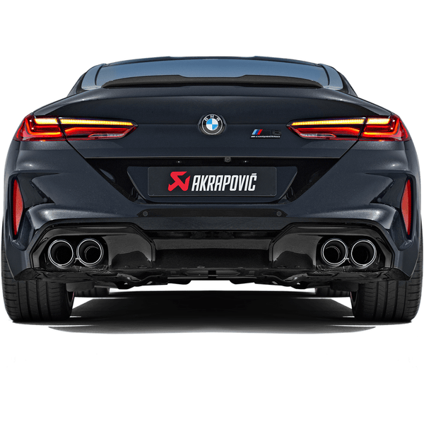 Akrapovic 2021 BMW M8/M8 Competition (F91/F92) Evolution Line Cat Back (Titanium) w/Carbon Tips - ModMyEuro