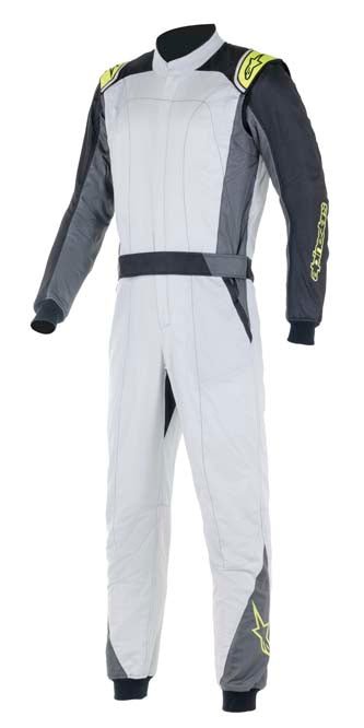 Alpinestars Atom Race Suit silver / grey Front Image