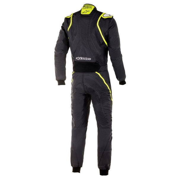 Alpinestars GP Race v2 Race Suit Black / Yellow Back Image