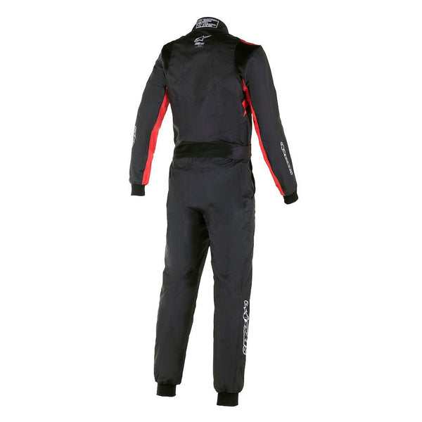 Alpinestars KMX-9 v3 Graphic 3 Kart Racing Suit Black / Red Rear Image